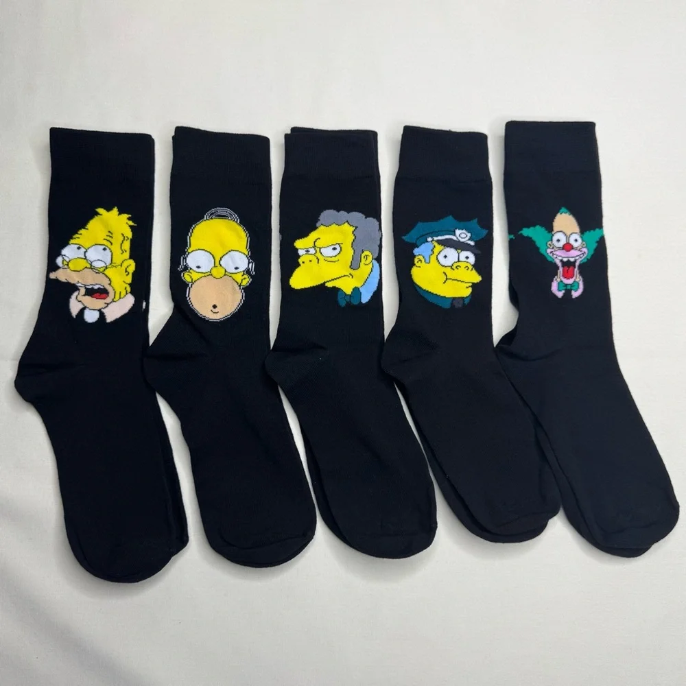 Simpsons Character Socks Collection - Multicolor
